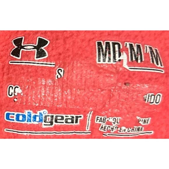 Under Armour Storm Women's Cold Gear Pink‎ Hoodie Camo Logo Size M - Picture 3 of 4